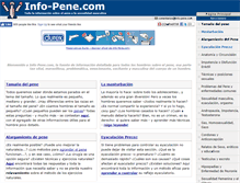 Tablet Screenshot of info-pene.com